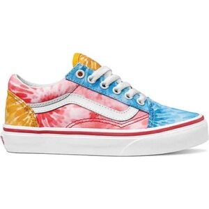Vans Kids Old Skool Casual Tie Dye Shoes